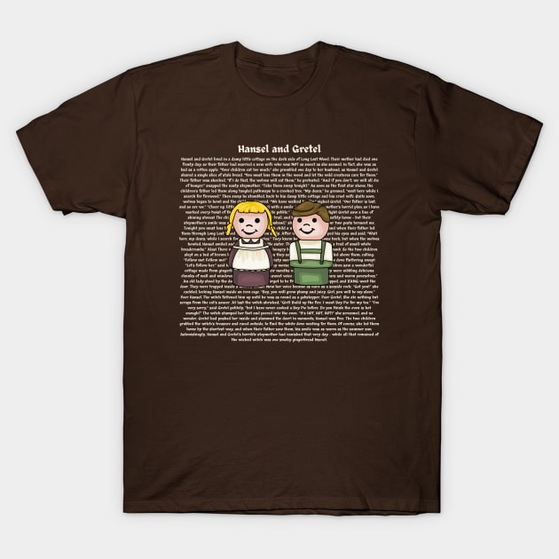 Hansel and Gretel Story T-Shirt by Slightly Unhinged